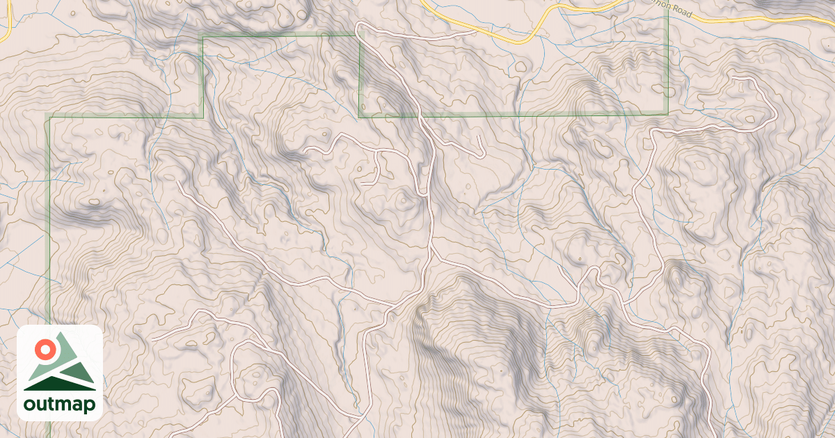 Map of USFS National Forest System Roads {F0238465-A7ED-4CF1-B8CC-063A03FB5E6E}