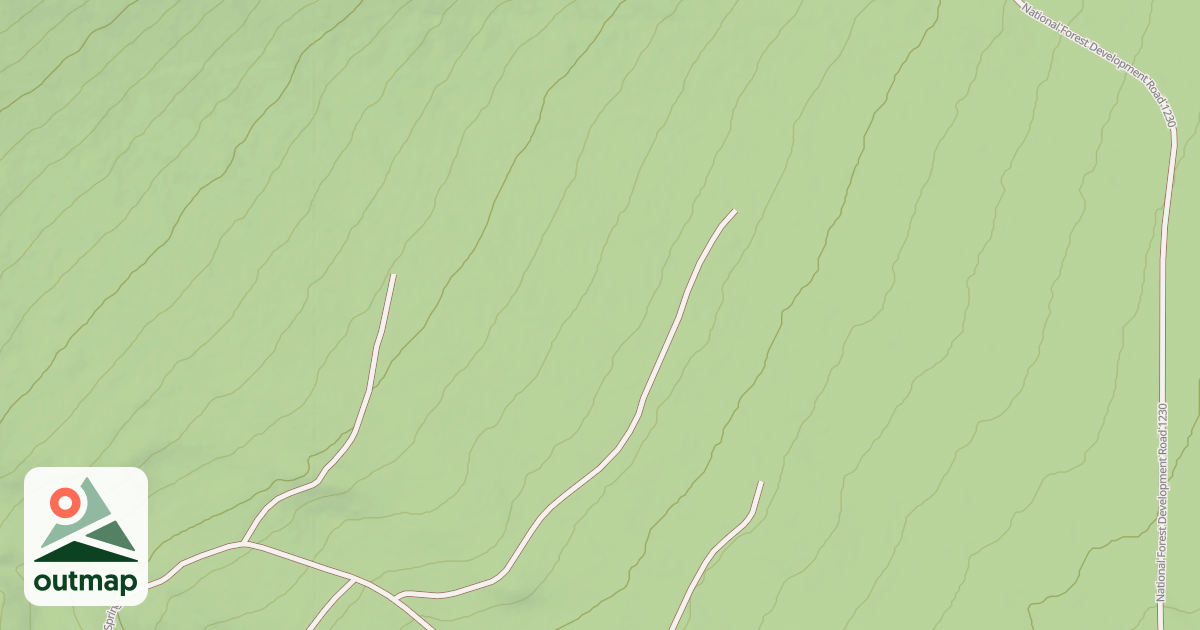 Map of USFS Motor Vehicle Use Map Roads {137EB394-7806-4CF8-B27A-7911914295AB}