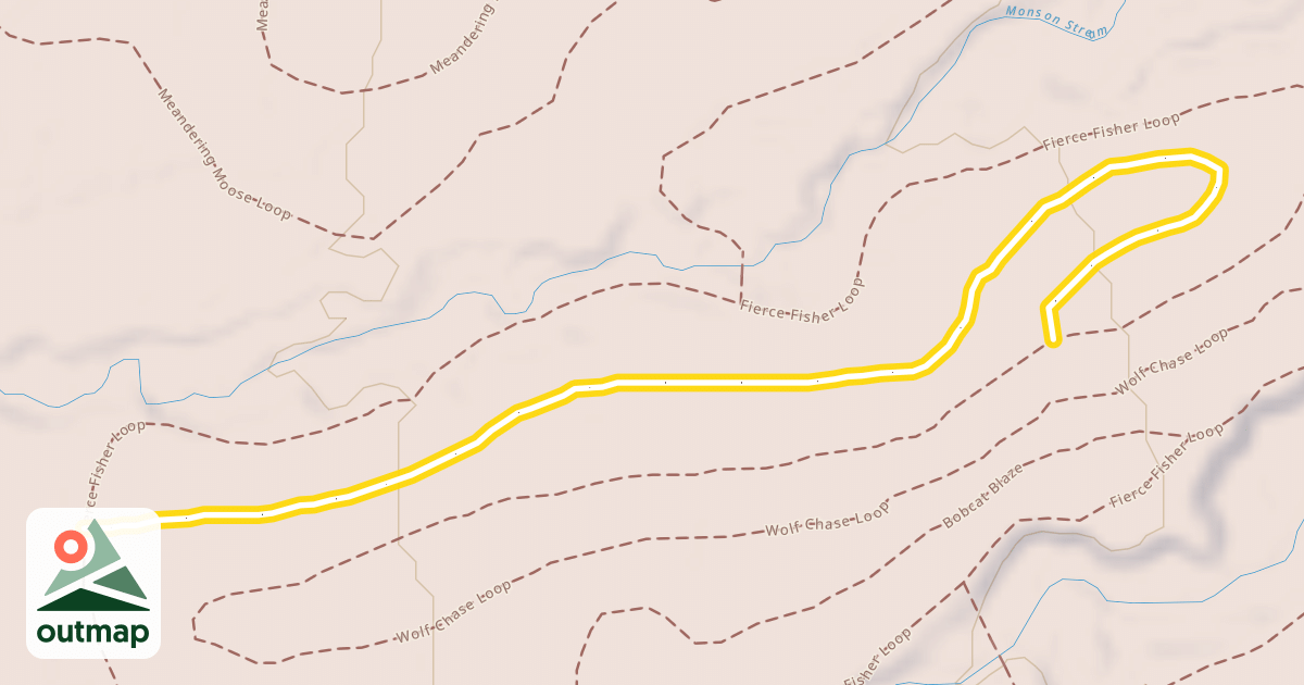 Map of Raven Tag Trail