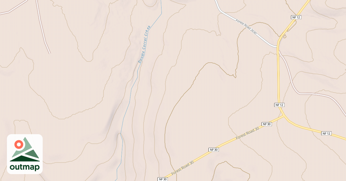 Map of USFS National Forest System Roads {BA715B76-0A03-474C-A93B-C7215F4711E6}
