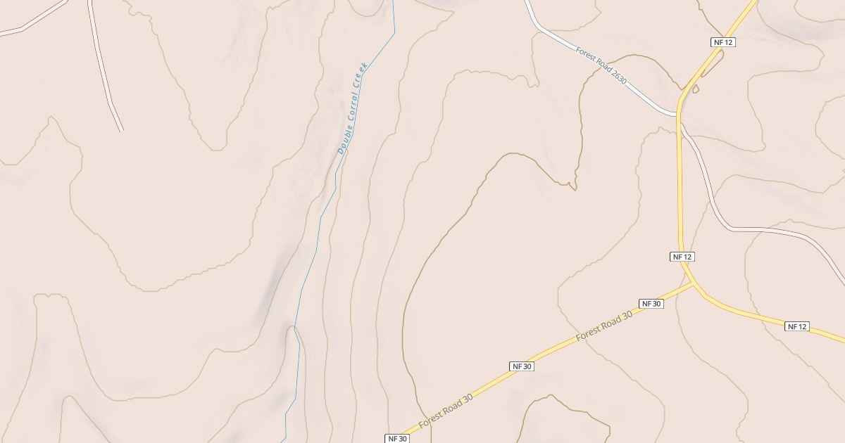 Map preview of USFS National Forest System Roads {BA715B76-0A03-474C-A93B-C7215F4711E6}