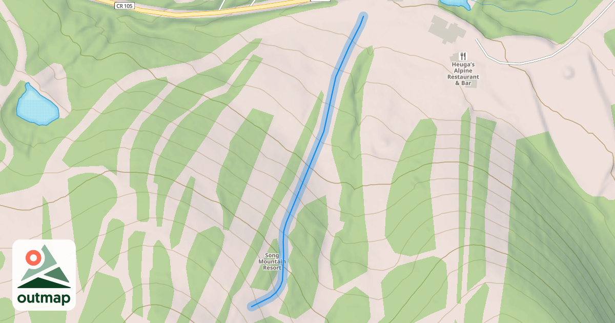 Map of Lower Dipsy Doodle