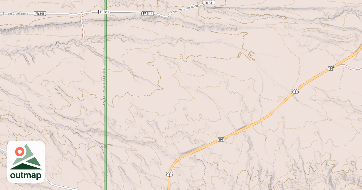 Map of BLM National GTLF Public Motorized Roads c2488018-5d8f-4bc8-acd4-2f86cd88332e