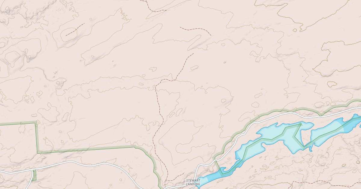 Map preview of Stewart Landing Trail