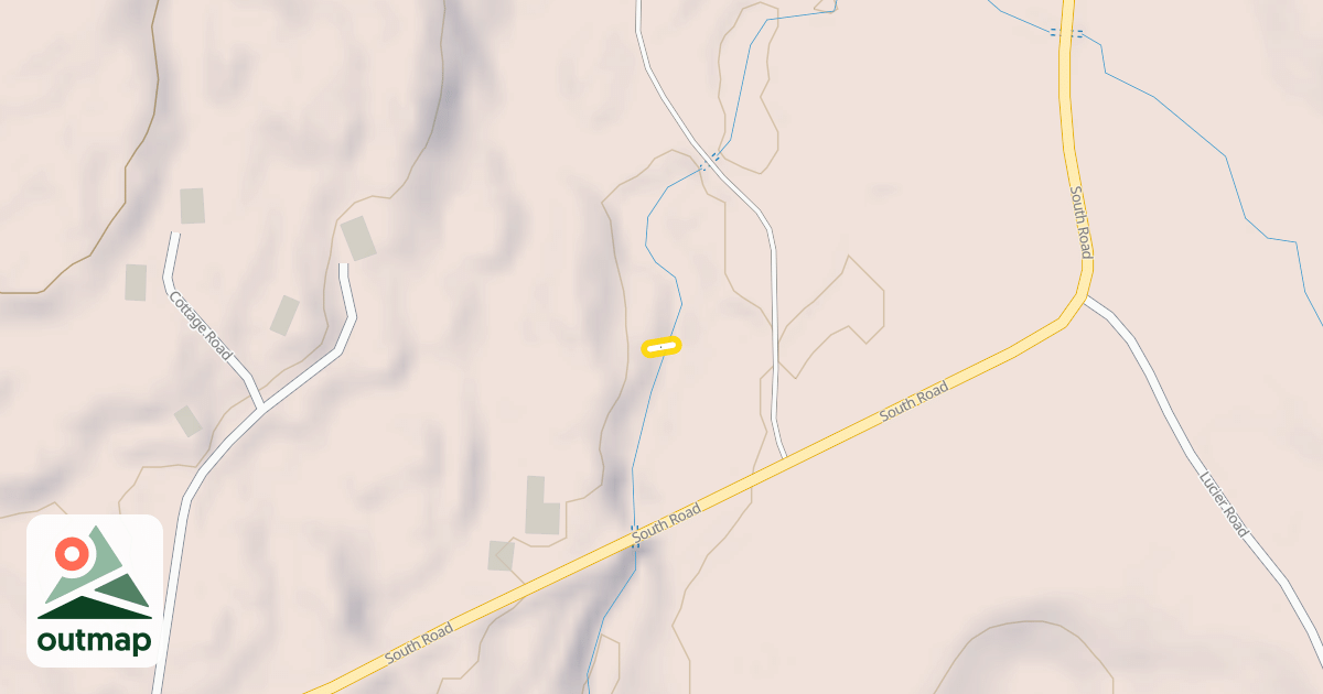 Map of South Pond Loop