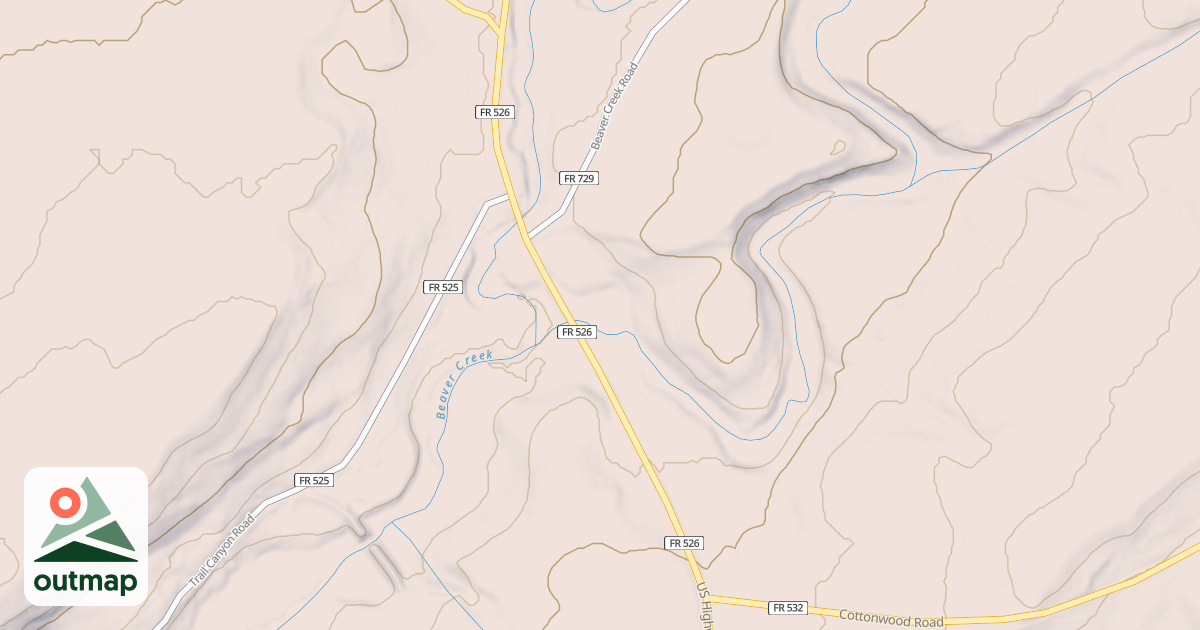 Map of 526