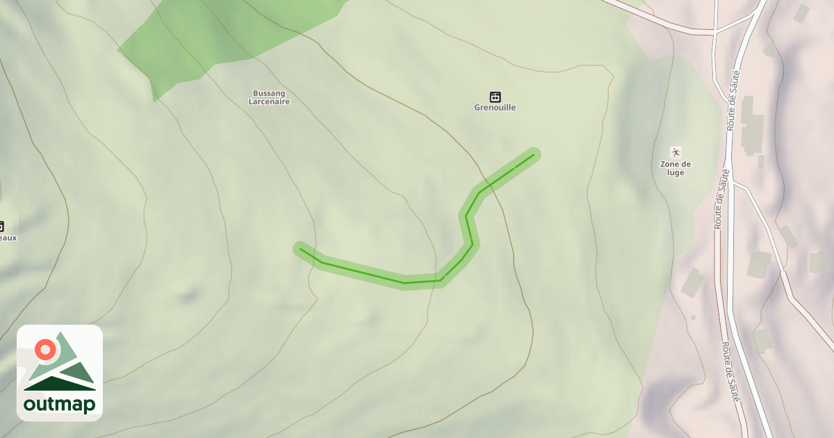 Map of La Dosse