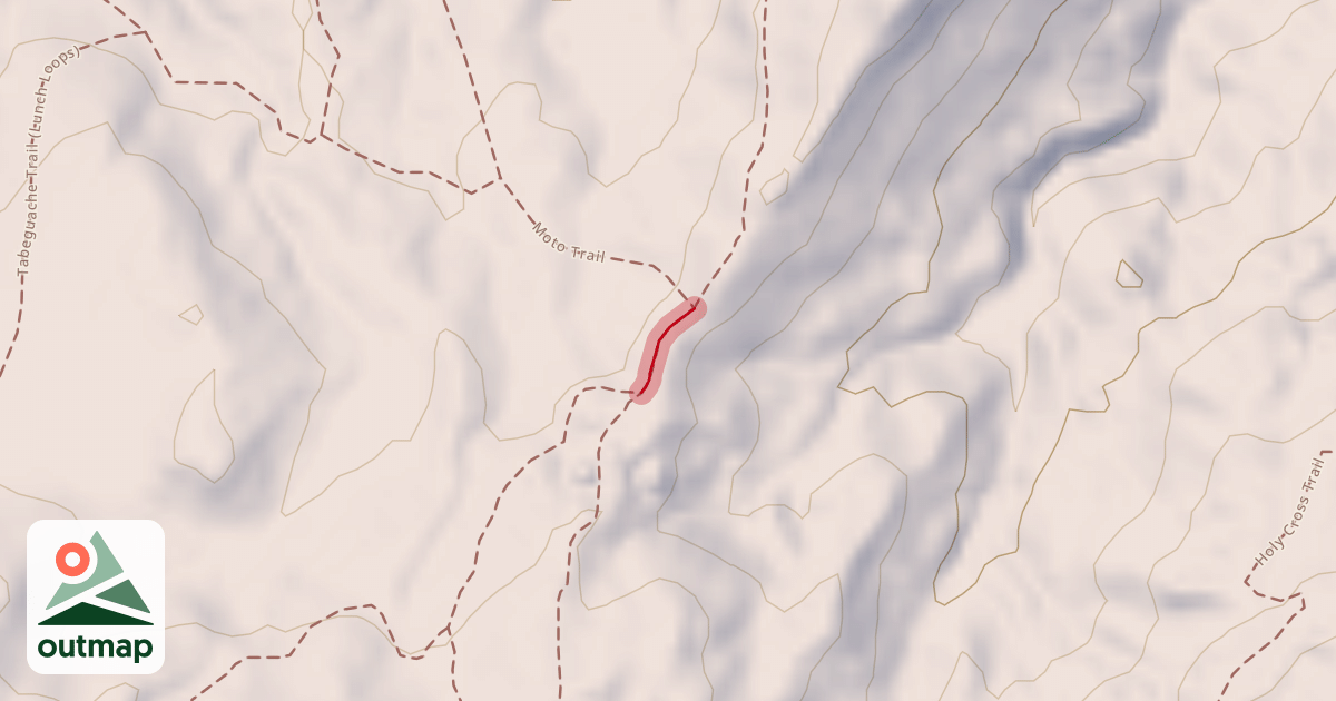 Map of Lemon Squeezer Trail
