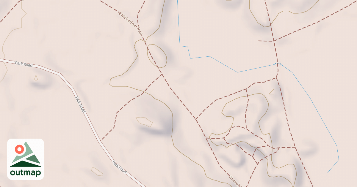 Map of Chickadee Trail