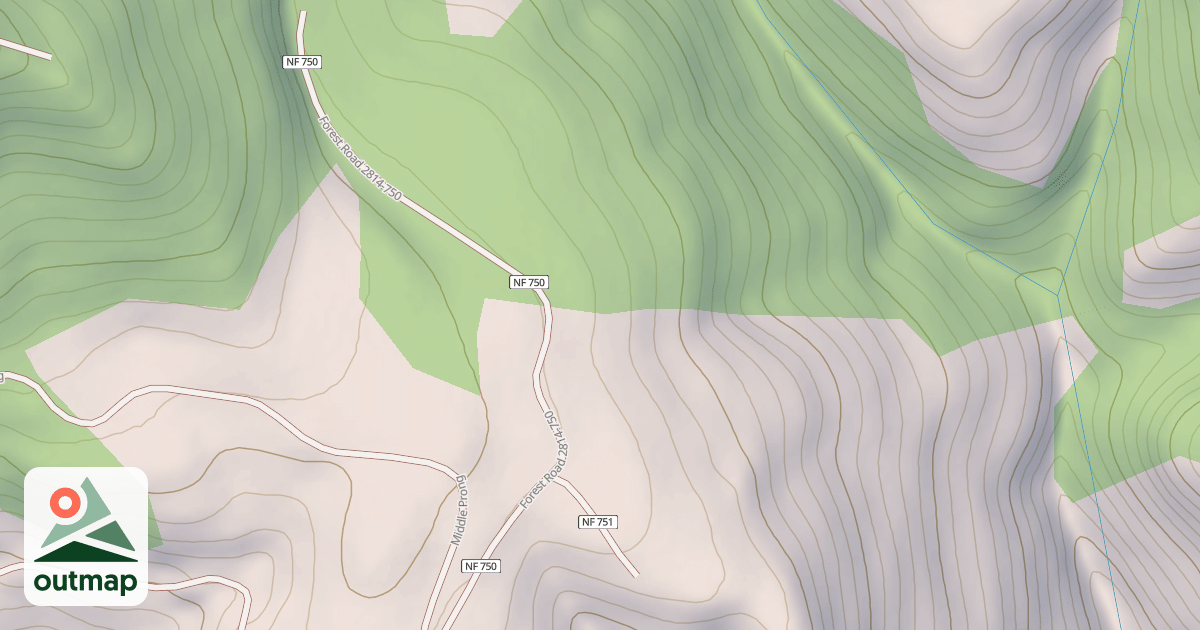 Map of BOW T.S.