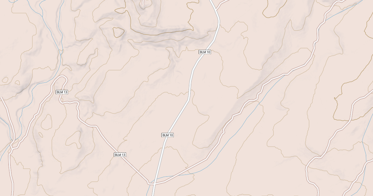 Map preview of BLM National GTLF Public Motorized Roads 36bc2c16-2adc-4513-8af1-6d551d3e461f