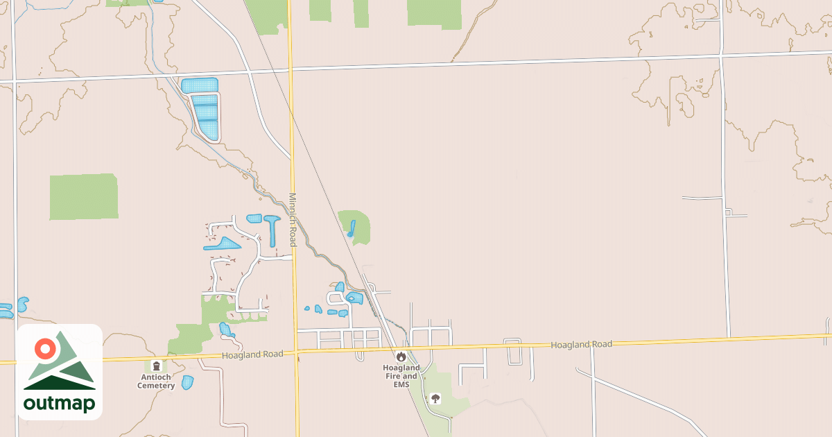 Map of Heritage Snowmobile Trail