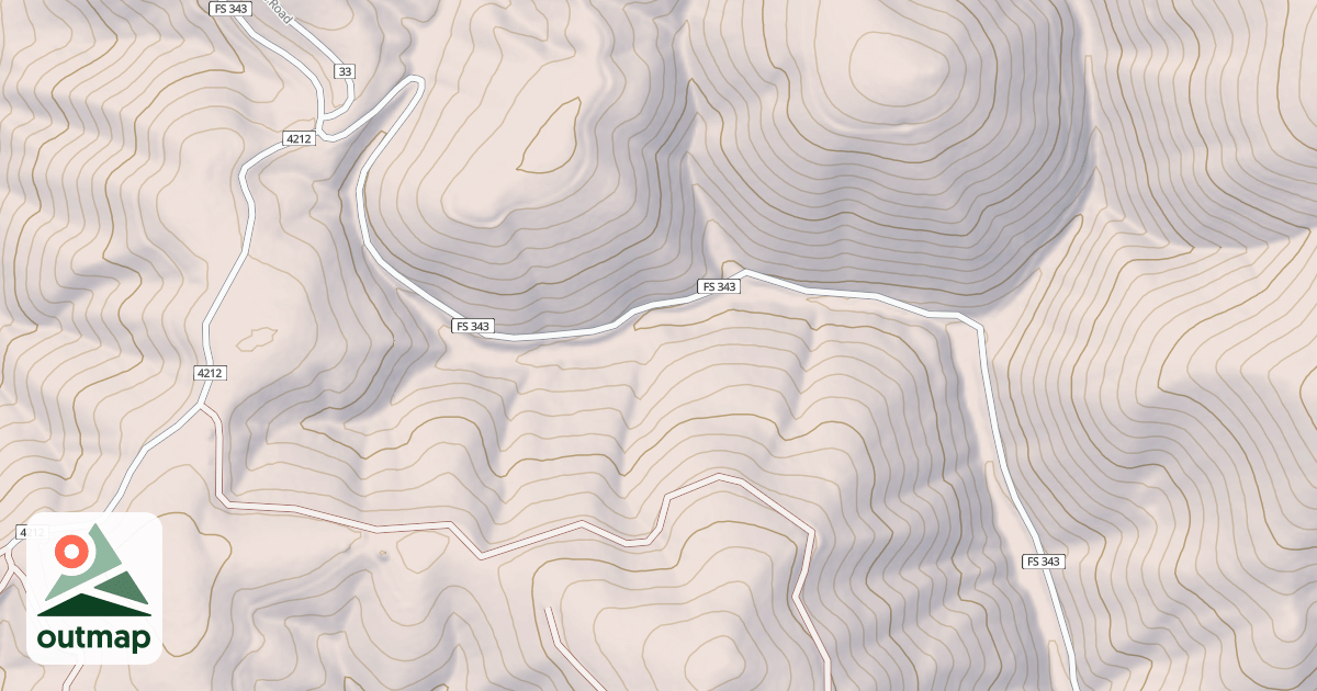 Map of FISH CREEK - LOLO CREEK
