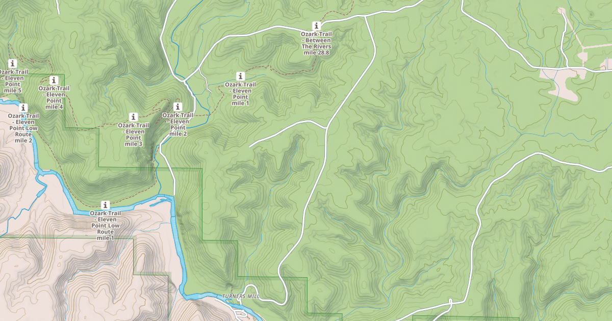 Map preview of TURNER MILL NORTH
