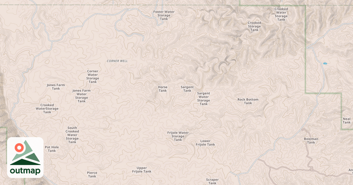 Map of SARGENT TANK