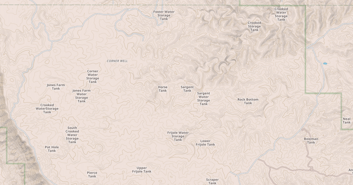 Map preview of SARGENT TANK
