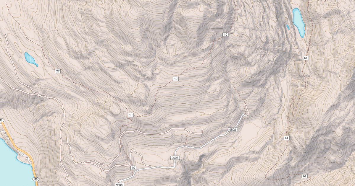 Map preview of Sixmile Lookout