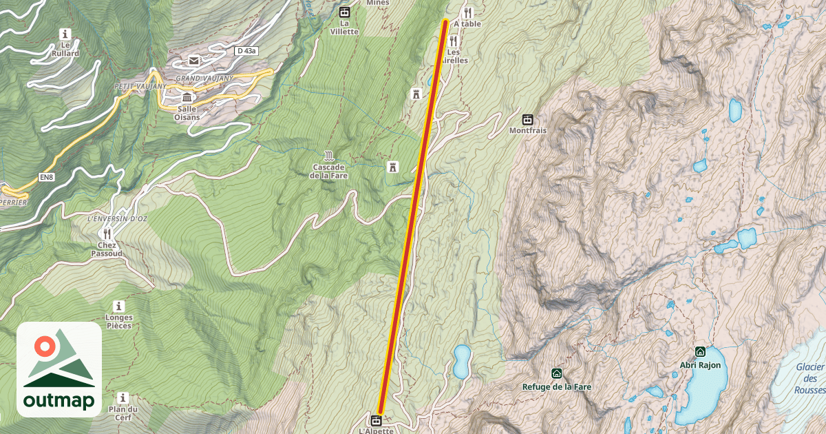 Map of Clos Giraud