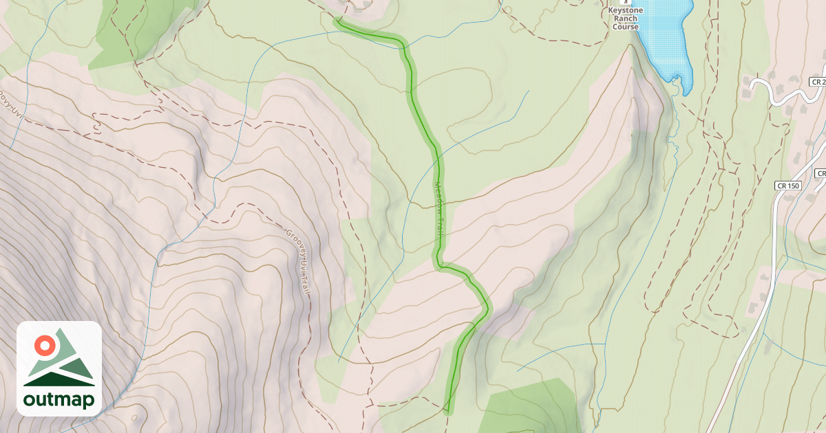 Map of Meadow Trail