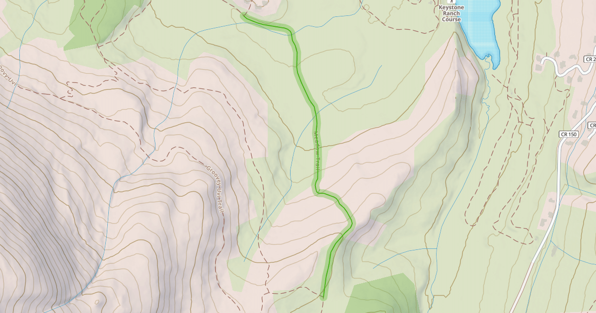 Map preview of Meadow Trail