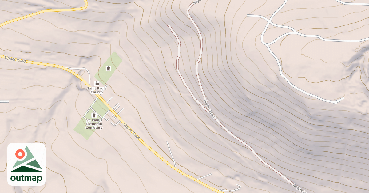 Map of Anthracite Outdoor Adventure Area Trails