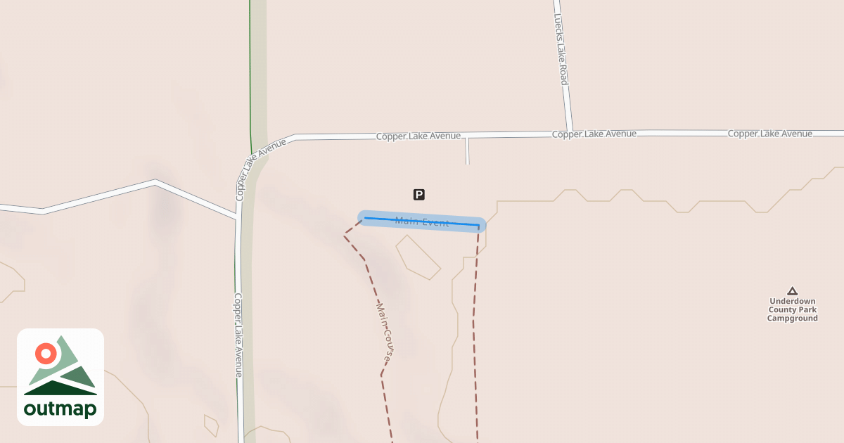 Map of Main Event in Lincoln