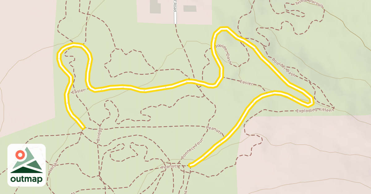 Map of Keough's K