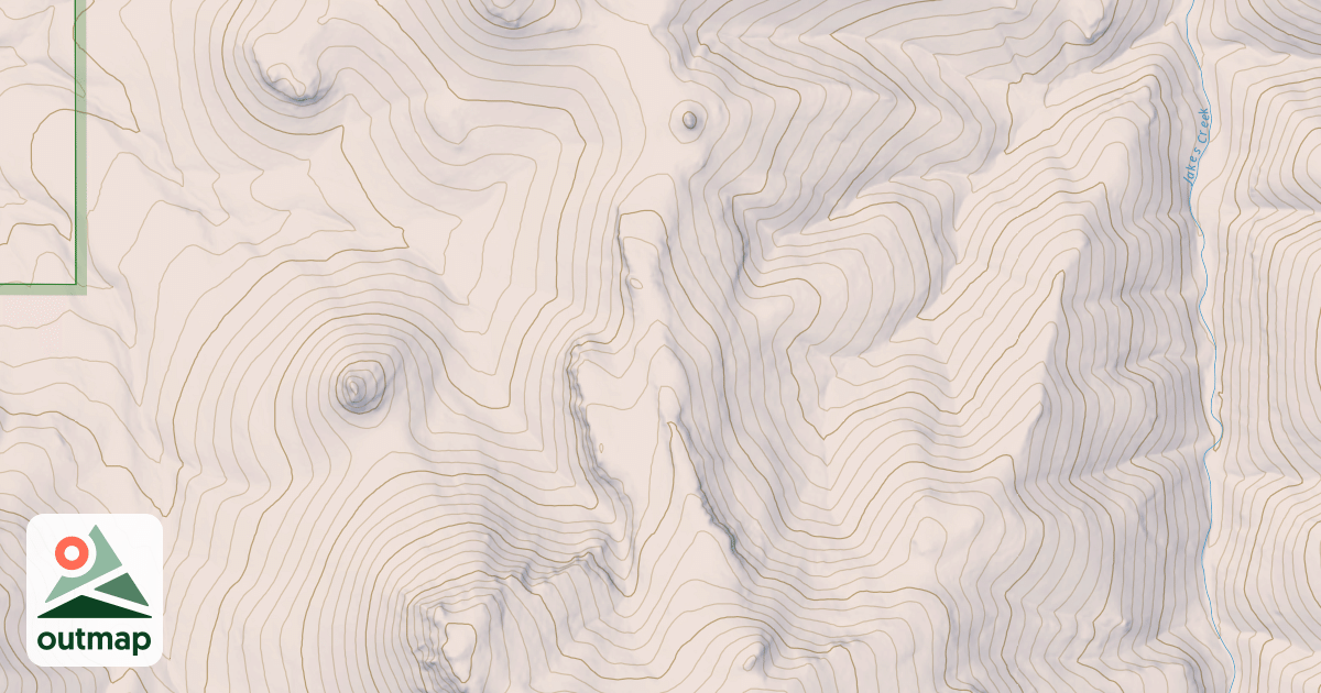 Map of JAKES CREEK SPUR B