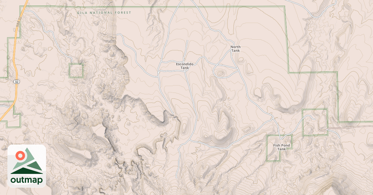 Map of 4000 C