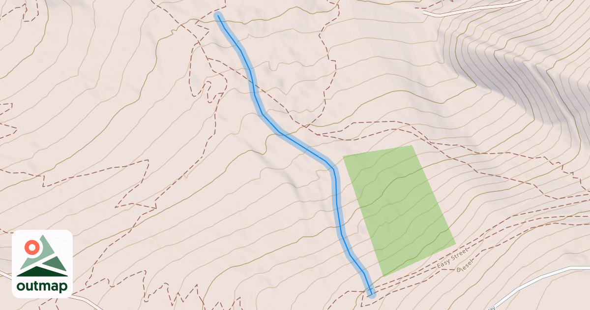 Map of I-25