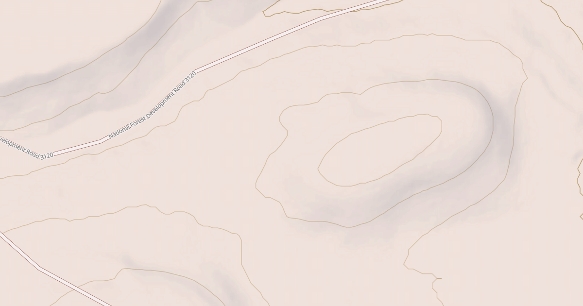 Map preview of USFS National Forest System Roads {04815EF5-001B-4924-A887-45D5F0CE7FEC}