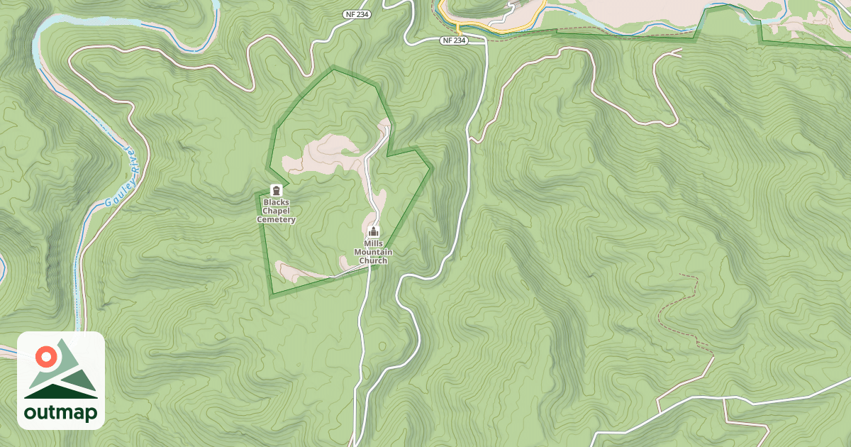 Map of CRANBERRY DYER