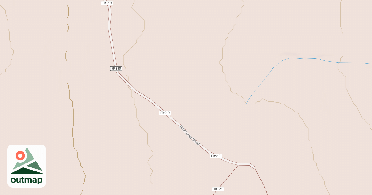 Map of BROCKOVER