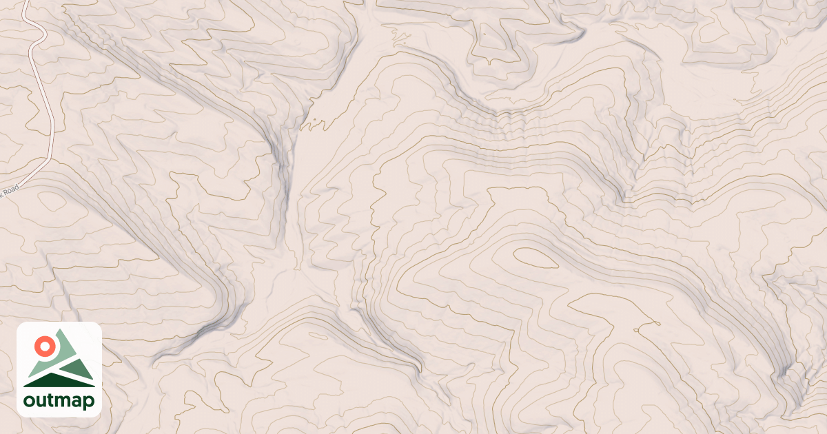 Map of RIGHT HAND BRANCH