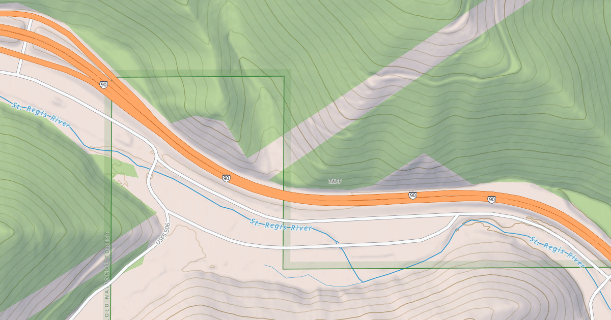 Map preview of RANDOLPH CREEK