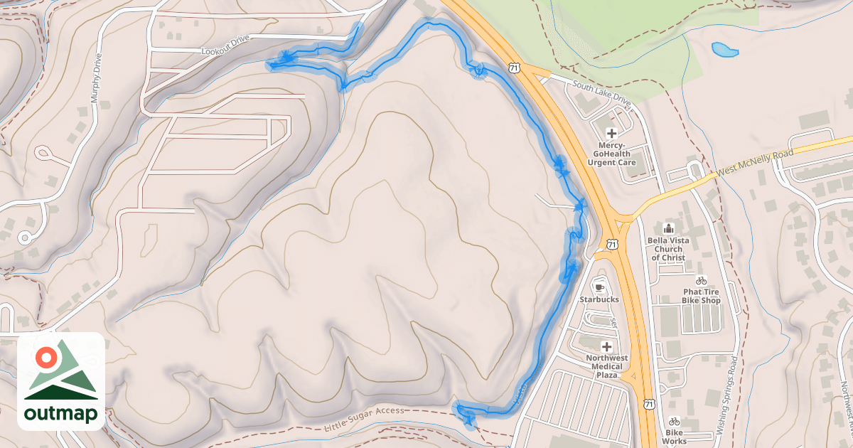 Map of Vista