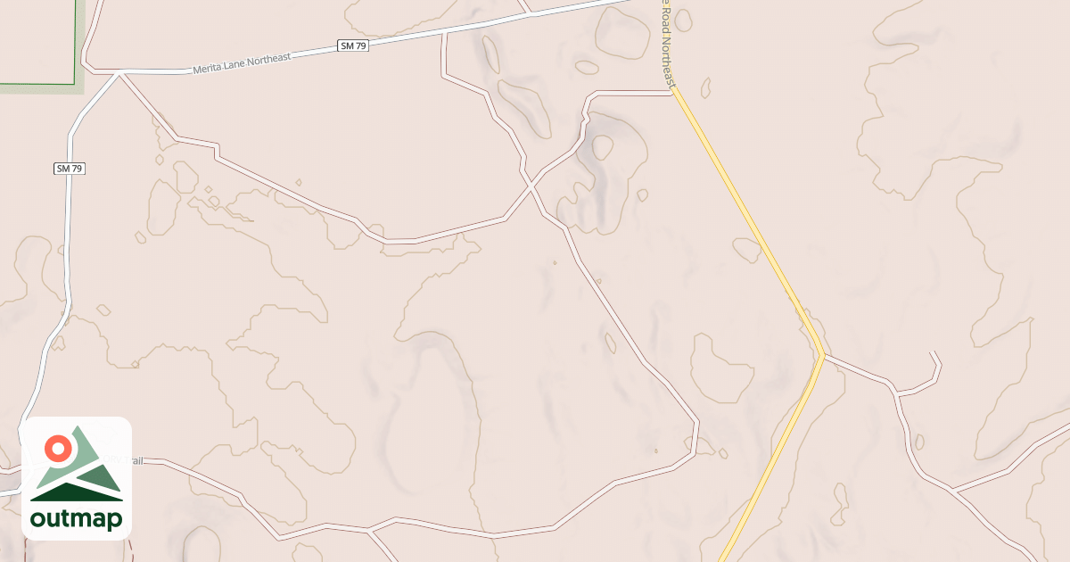 Map of Kalkaska Trail
