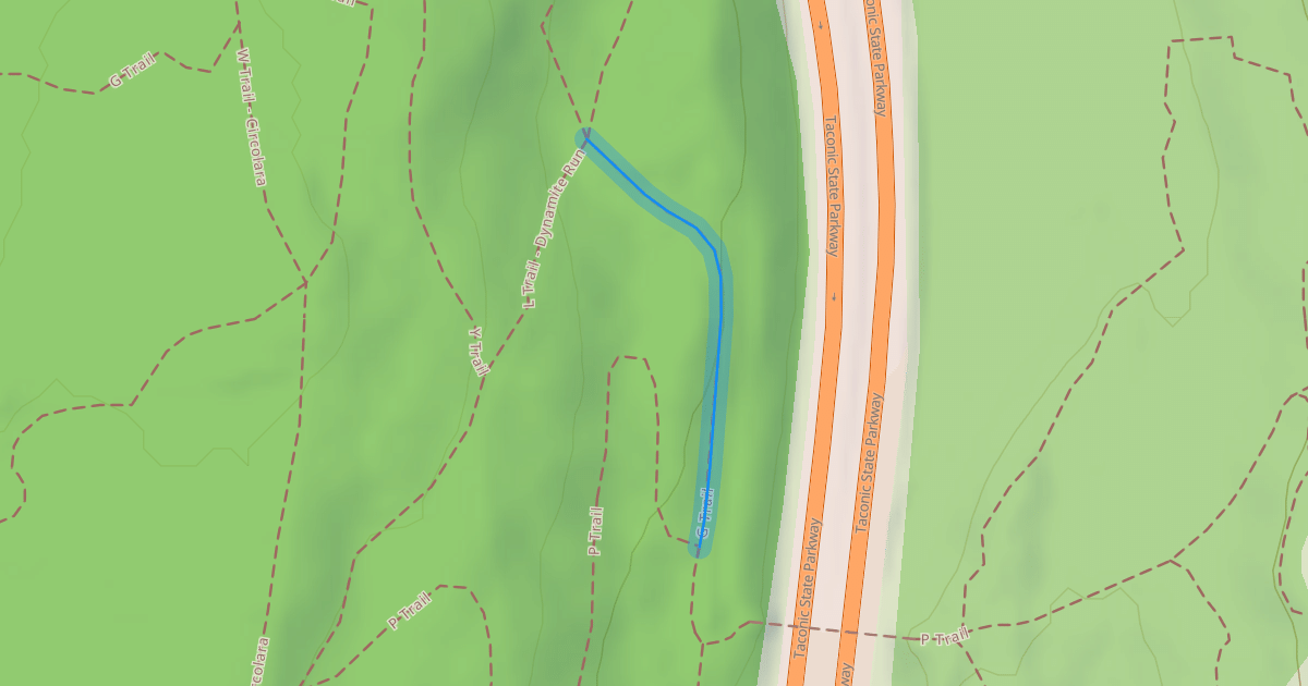 Map preview of G Trail