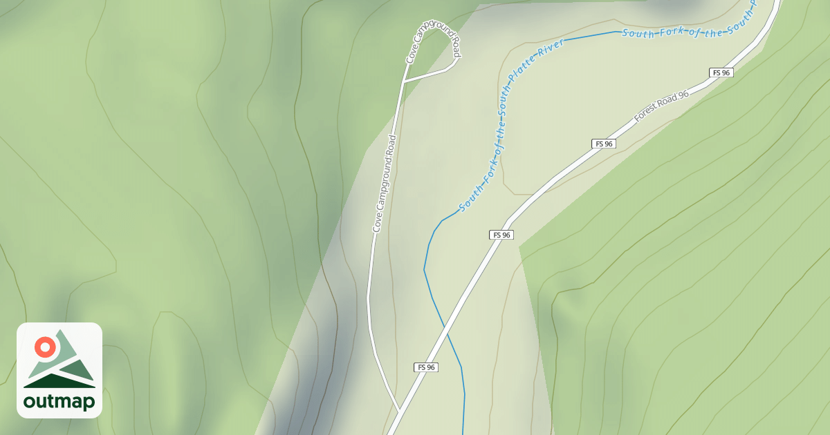 Map of COVE CG