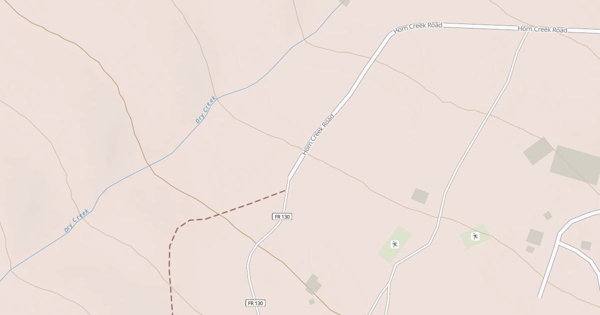 Map preview of HORN CREEK