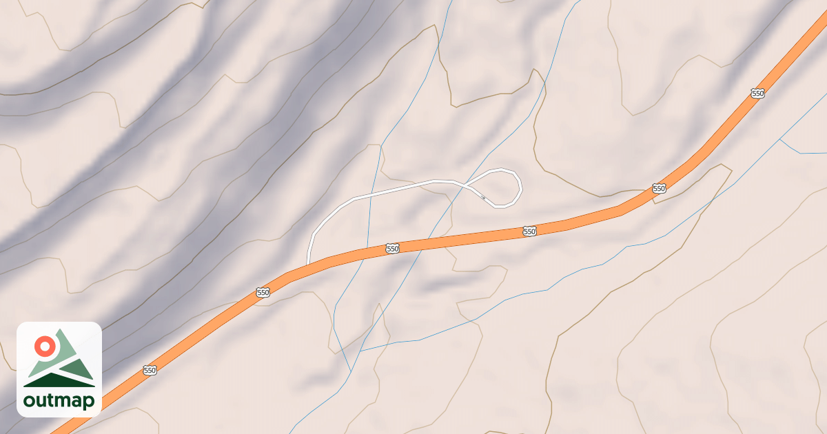 Map of EAST LIME REST SITE