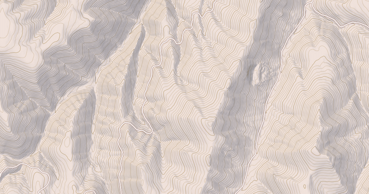 Map preview of WEST BROWNLEE SLOPE