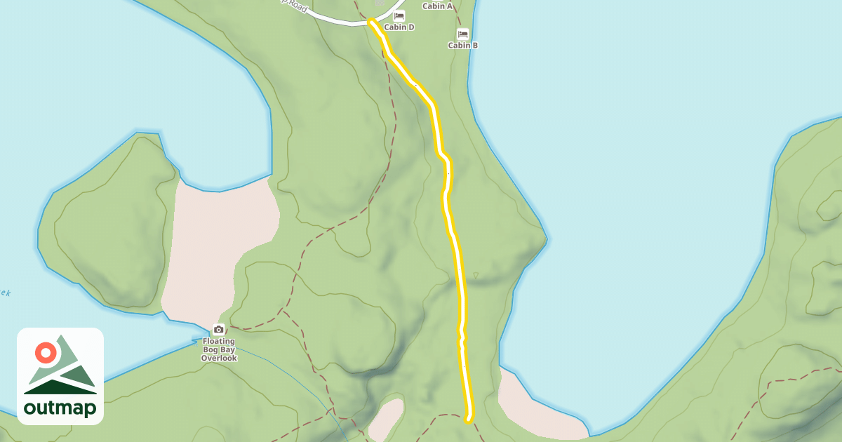 Map of Conservancy Pines Trail