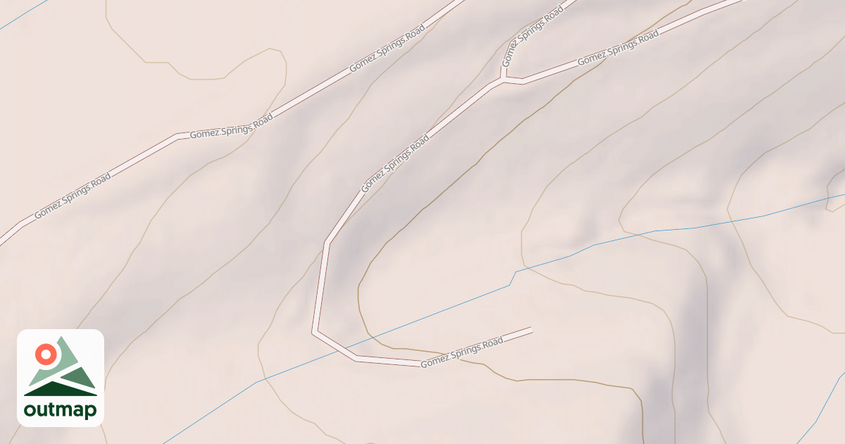 Map of GOMEZ SPRINGS
