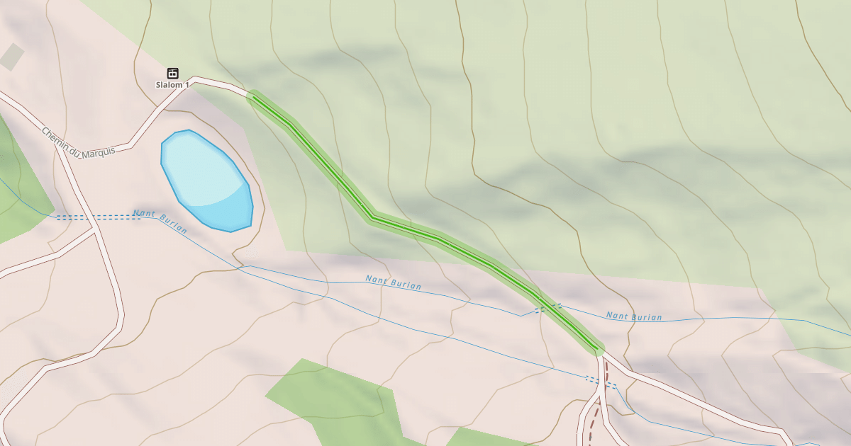 Map preview of Chemin du Marquis