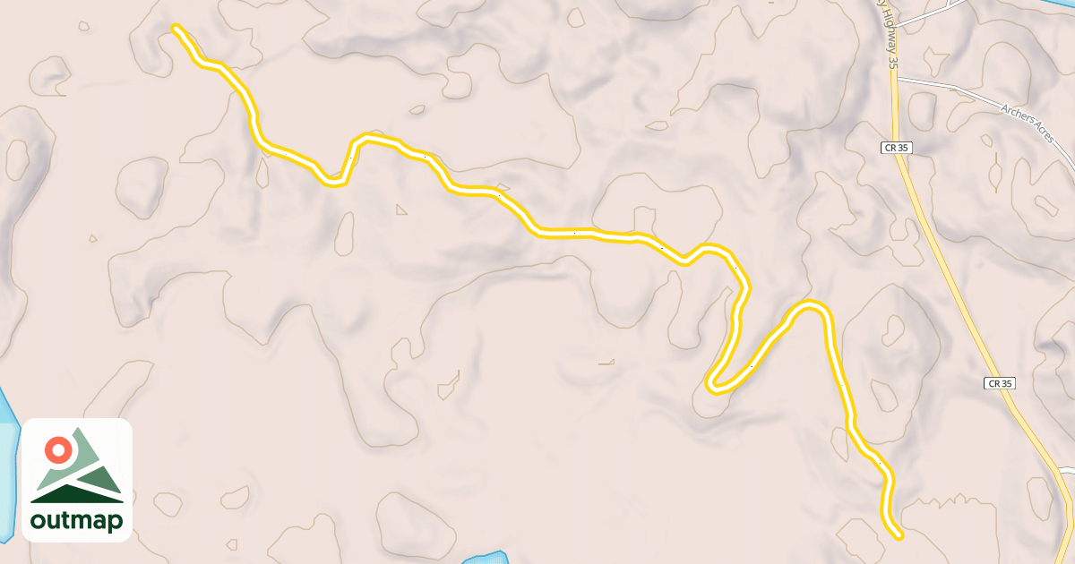 Map of Deer View Trail