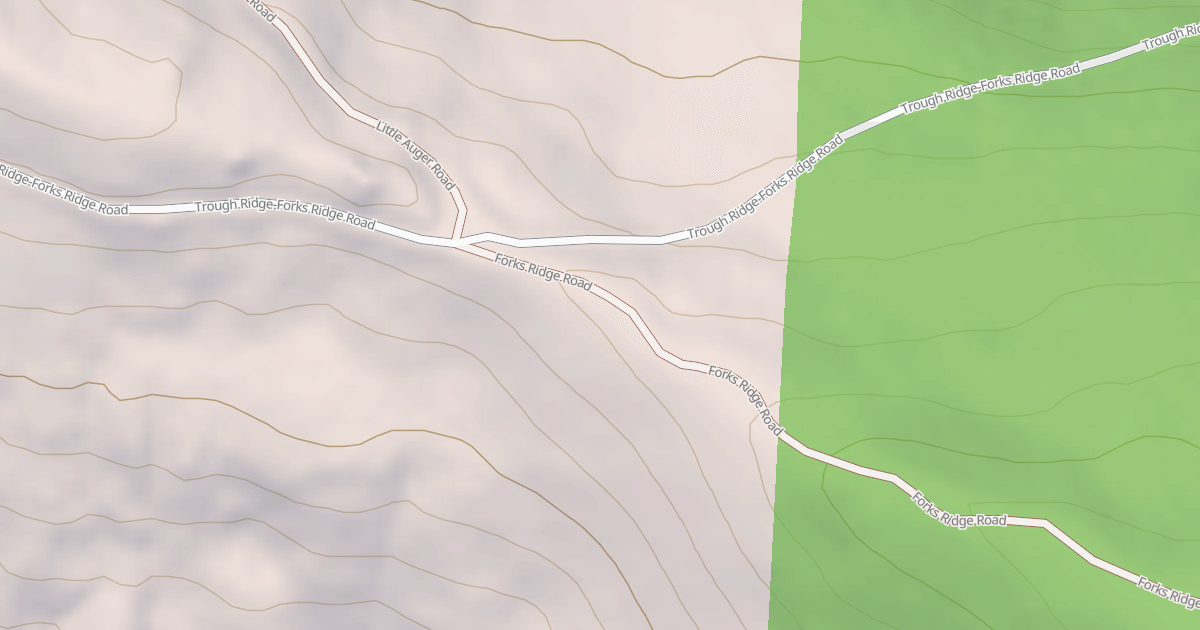 Map preview of FORKS RIDGE
