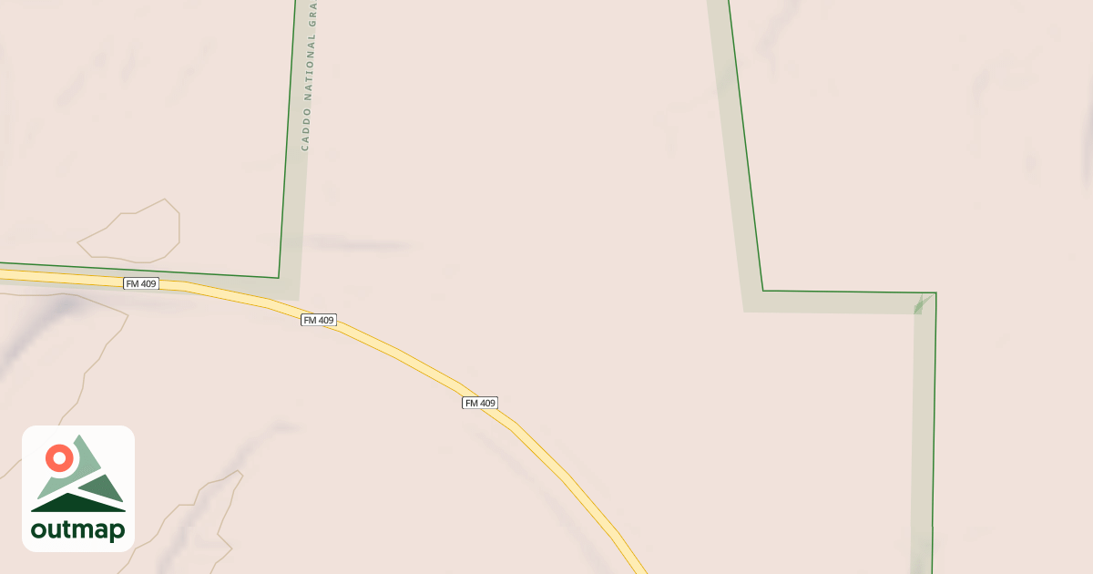 Map of CADDO UNIT 26 HUNTER CAMP