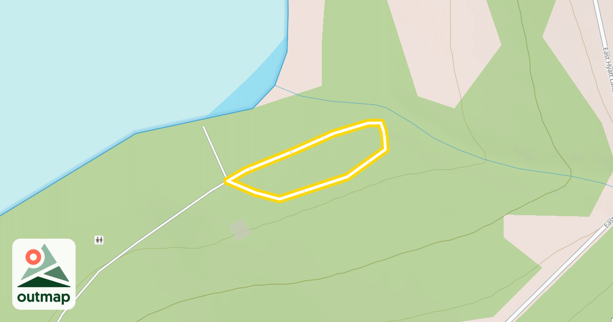 Map of Hyatt Campground Nordic