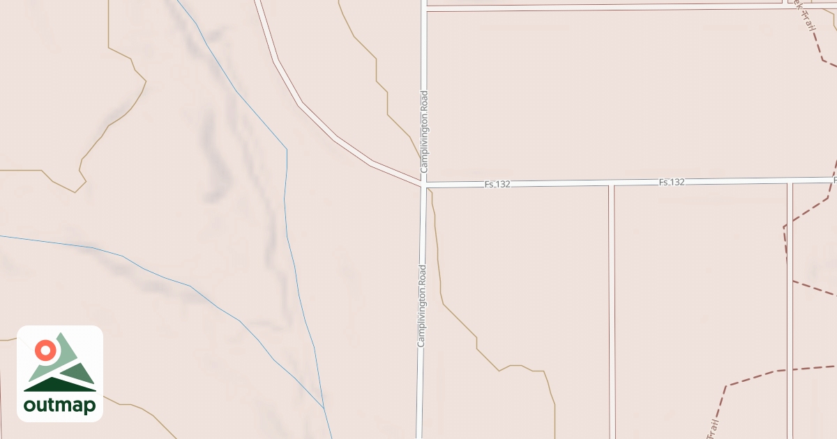Map of USFS Motor Vehicle Use Map Roads {F43135A3-A6D9-4EE1-81C2-A8AD2DA3B518}